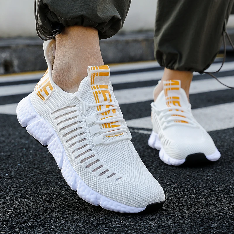Men Casual Shoes Sneakers Brea - Running Cap Lightweight บทวิจารณ์และราคา