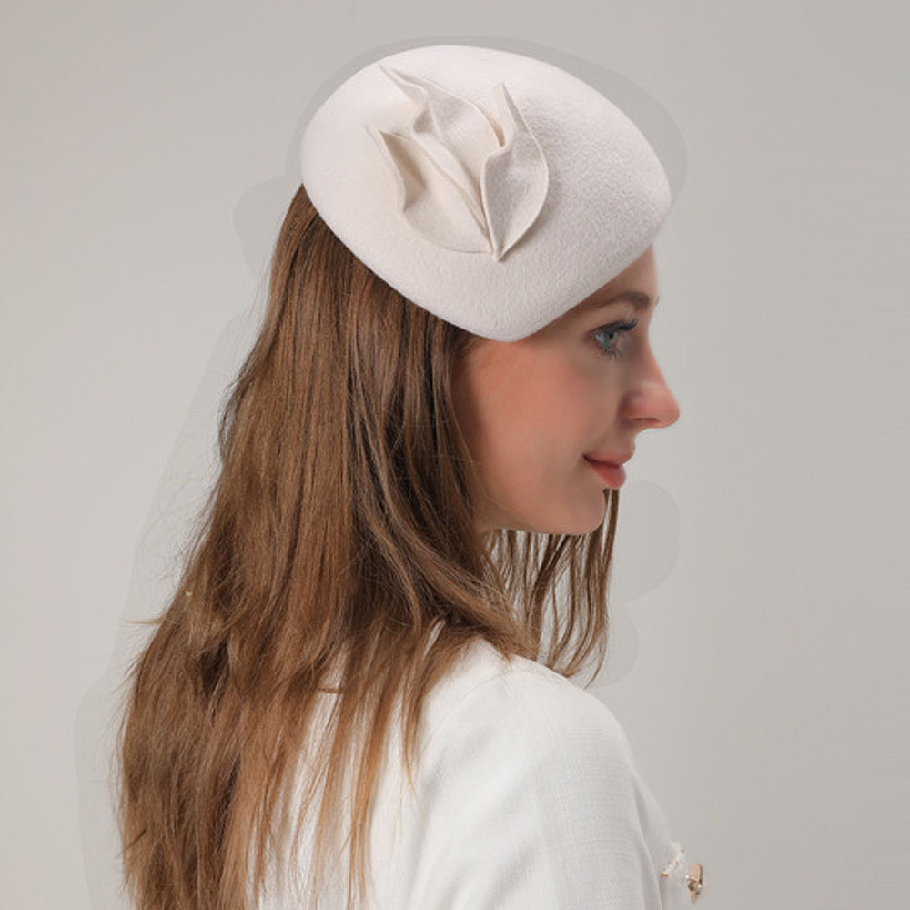 French Style Fascinator Hats T - Beret French Wool บทวิจารณ์และราคา