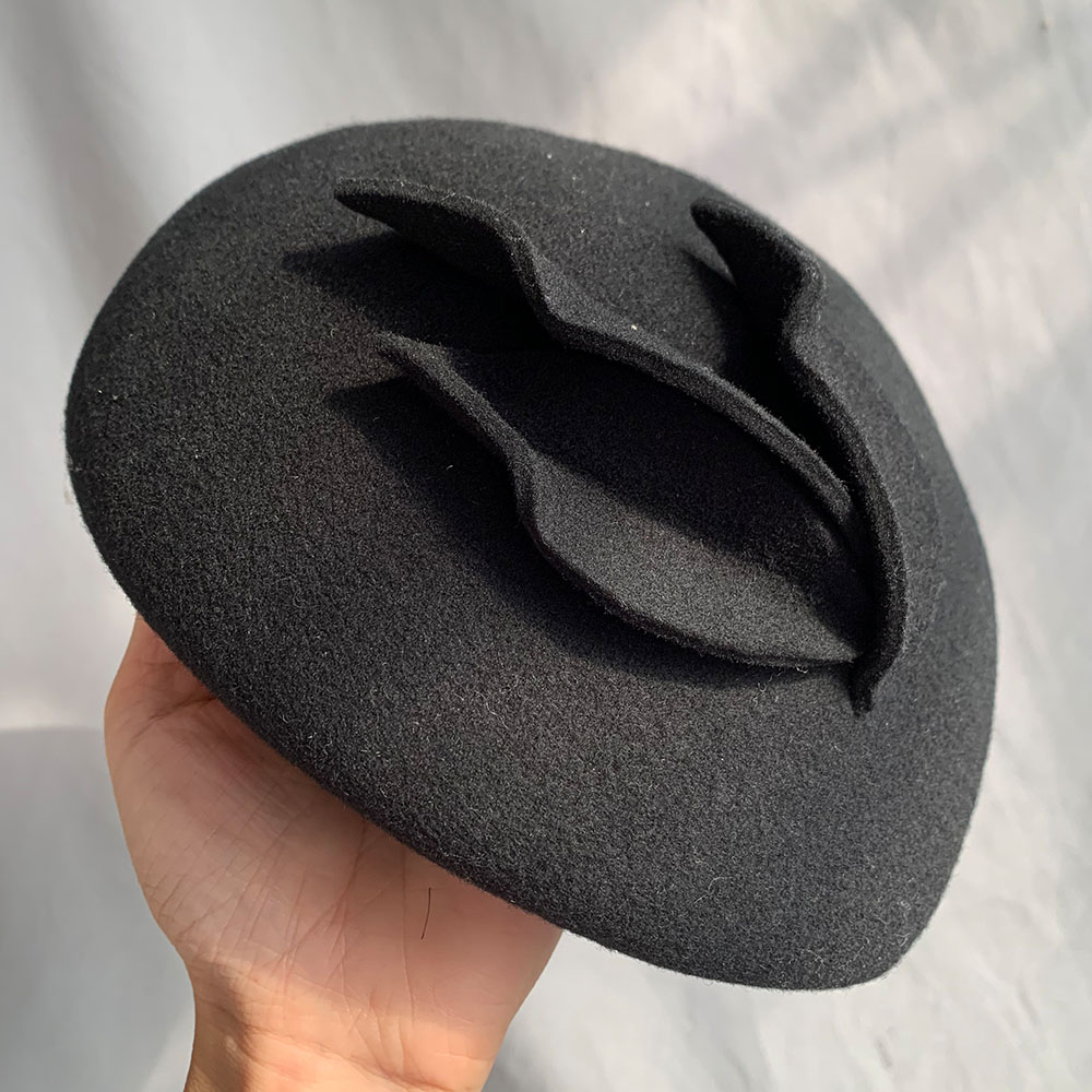 French Style Fascinator Hats T - Beret French Wool บทวิจารณ์และราคา