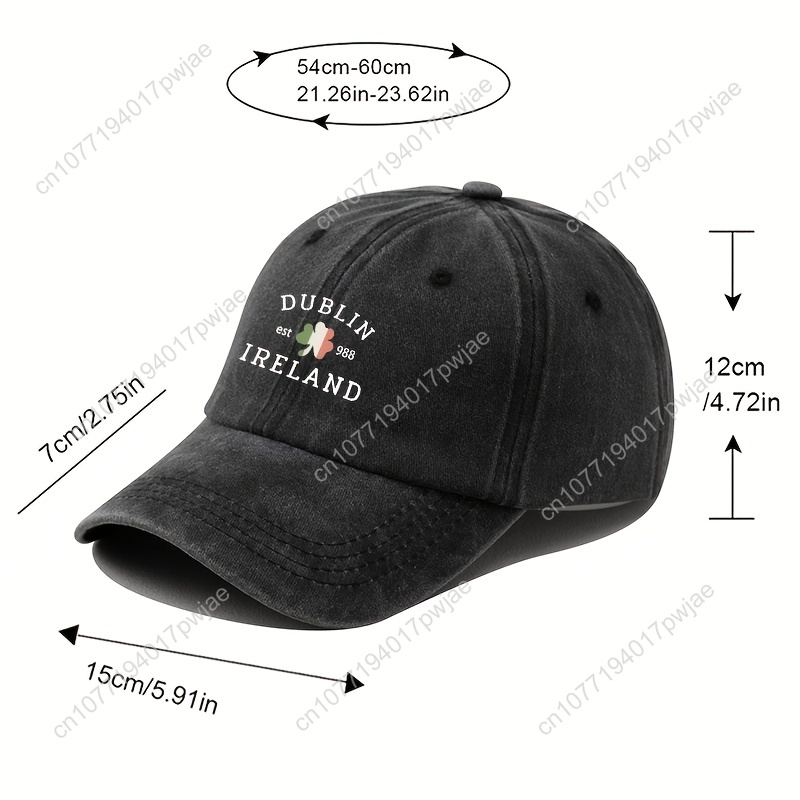 Dublin, Ireland Vintage Baseba - Bucket Hat Cotton บทวิจารณ์และราคา