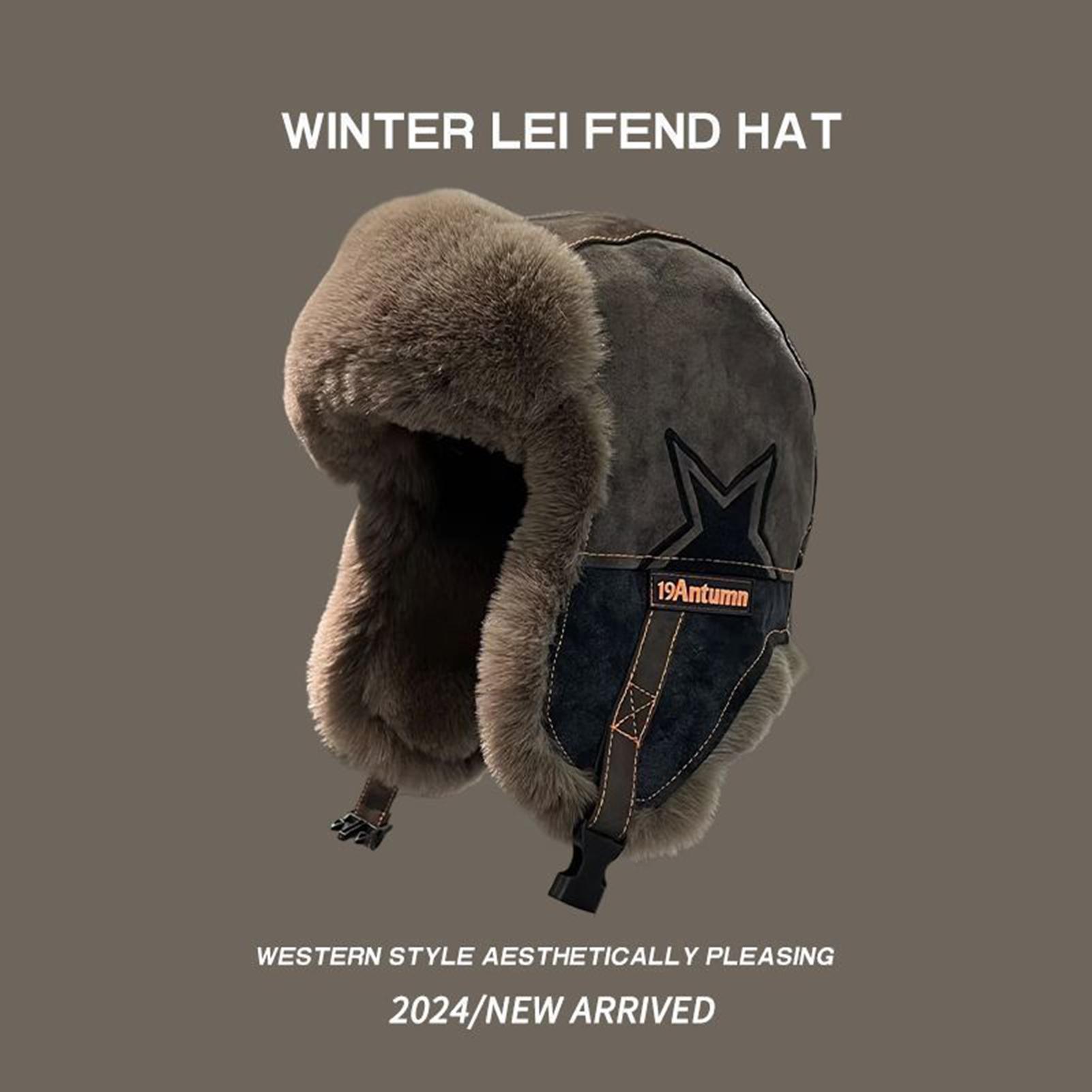 Trapper Hat Thermal Windproof  - Trapper Hat Ear Flap บทวิจารณ์และราคา