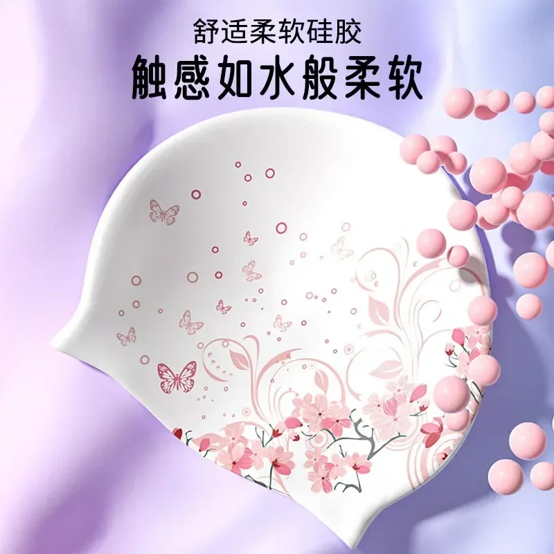 Waterproof Silicone Swimming C - Swim Hat Silicone บทวิจารณ์และราคา