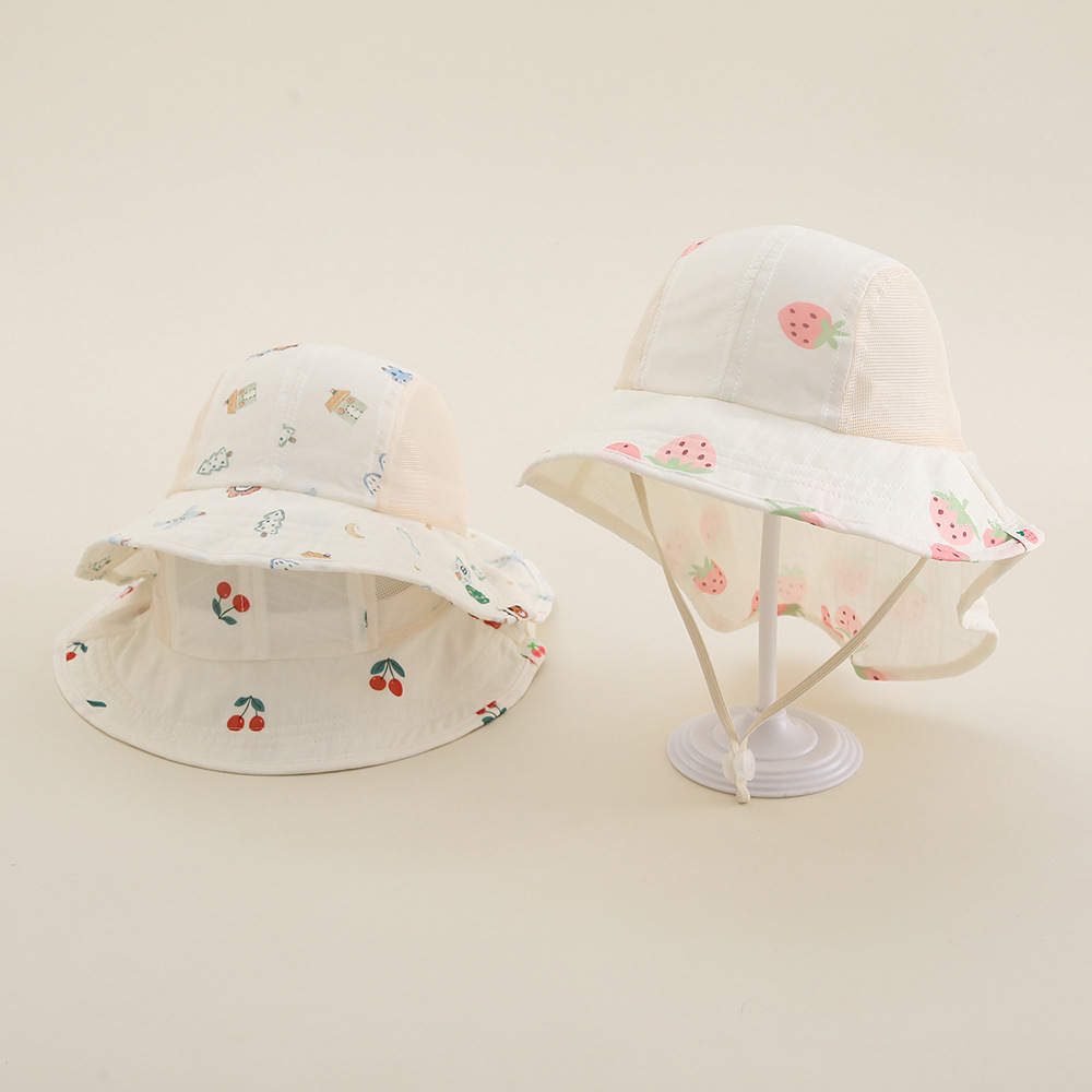 Summer Baby Beach Hat Outdoor  - Visor Sun Hat บทวิจารณ์และราคา