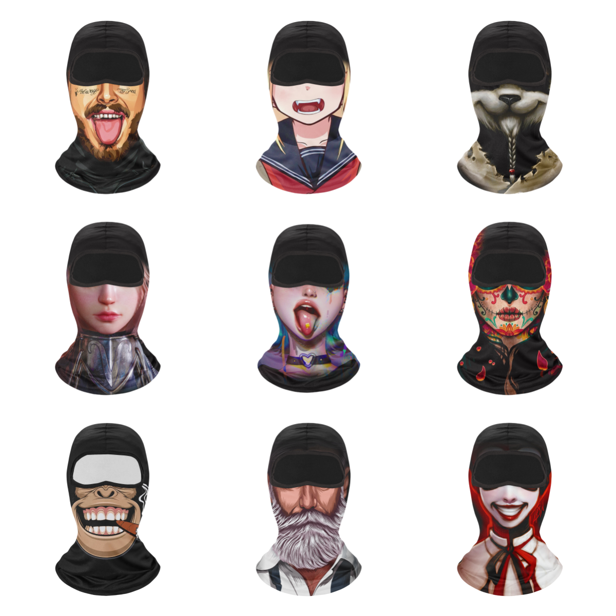 Outdoor Sunscreen Balaclava Mo - Skull Cap Helmet Liner บทวิจารณ์และราคา