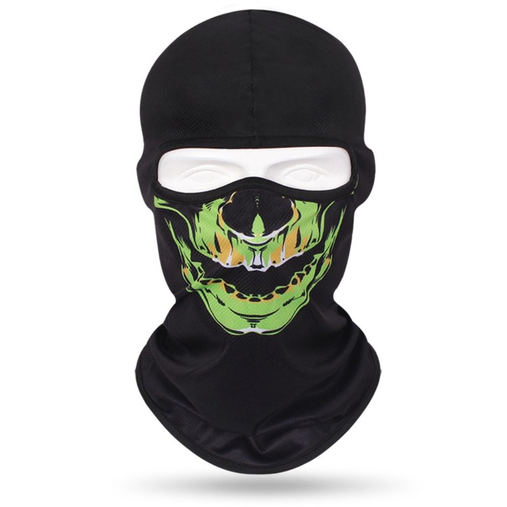 Helmet Liner Skull Print Wind  - Skull Cap Helmet Liner บทวิจารณ์และราคา