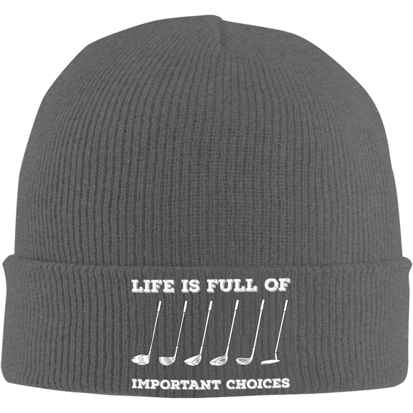 Life is Full of Important Choi - Beanie Cuffed Knit บทวิจารณ์และราคา